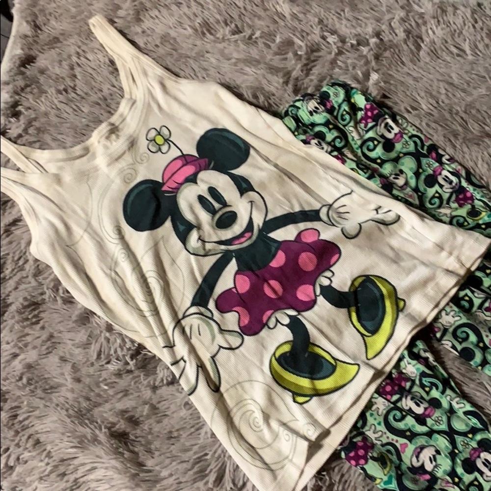 Disney sleeveless pajamas
